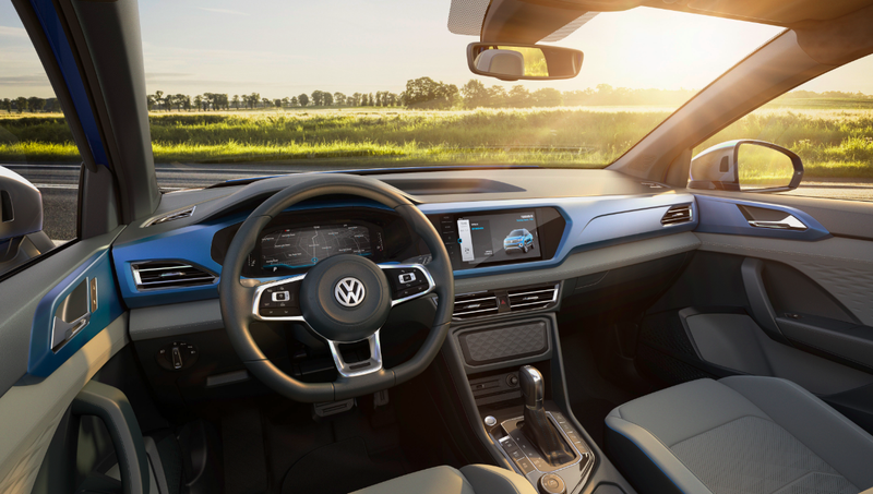 Illustration for article titled The Unibody Volkswagen Tarok Pickup Has a Cool Extendable Bed